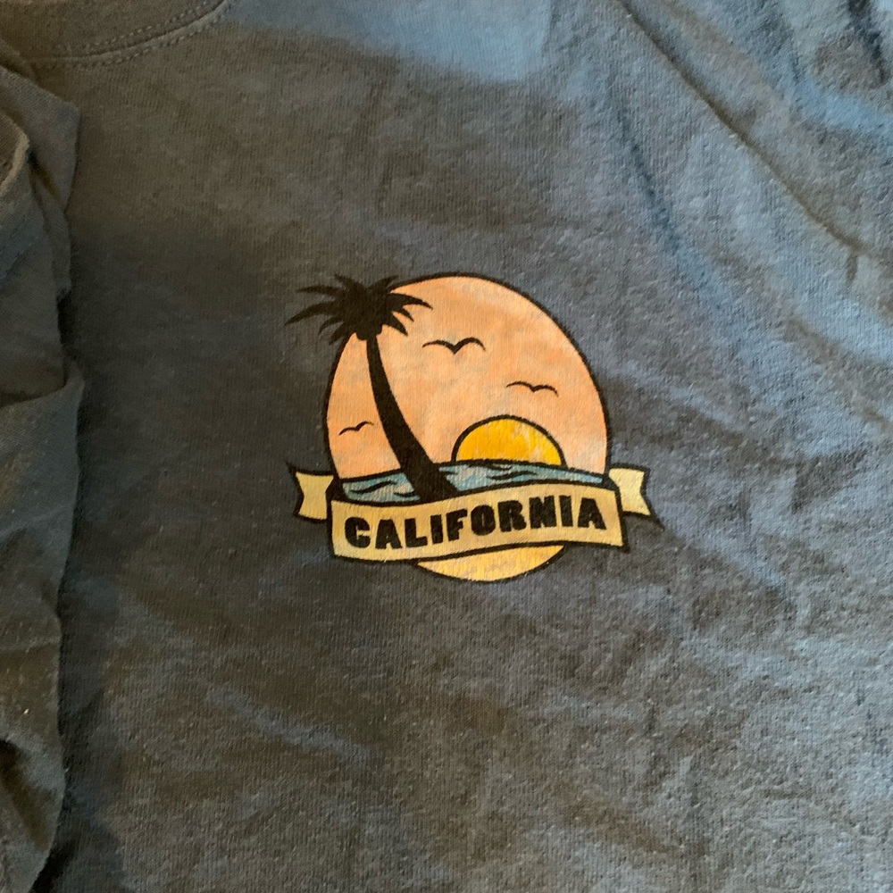 Blue California tshirt